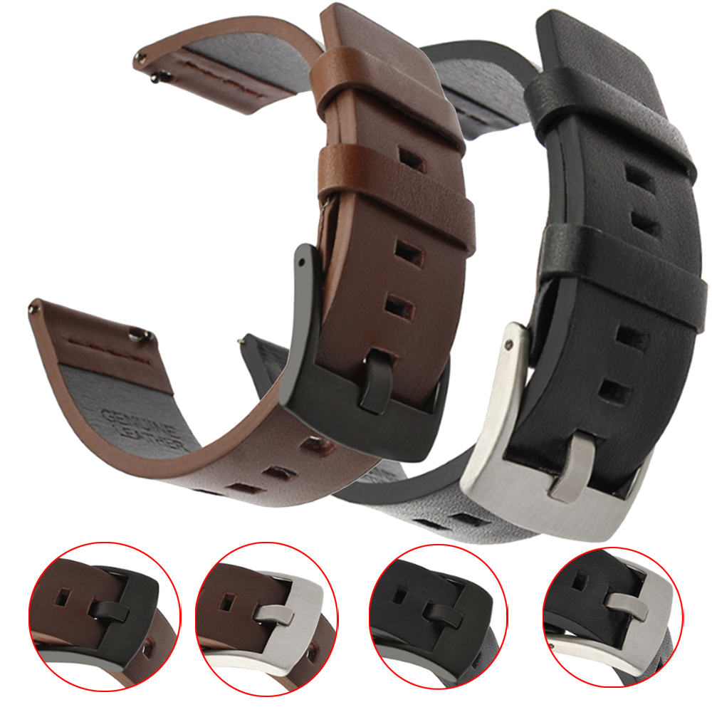 Nato Strap Nylon - Pulseira de couro de 22mm para