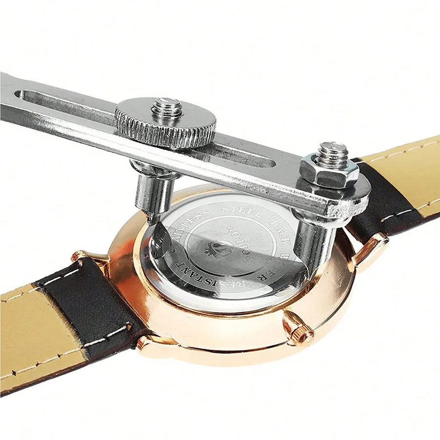 Cartier Watch Tank - Relógio abridor ajustável caso traseiro imprensa