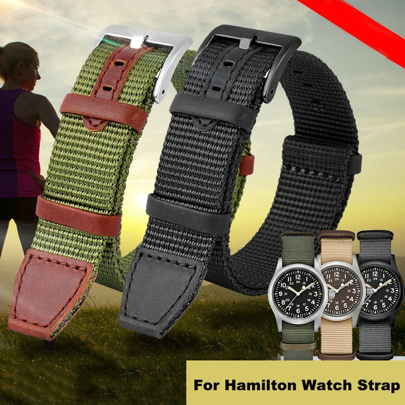 Nato Strap Nylon - Alta qualidade náilon 20mm 22mm pulseira