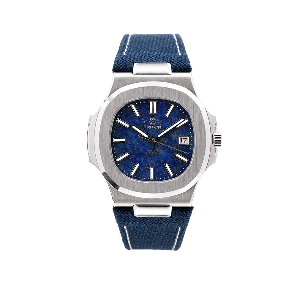 Canvas Strap Watch - Relógio Mecânico ENITON 38mm com Mostrador