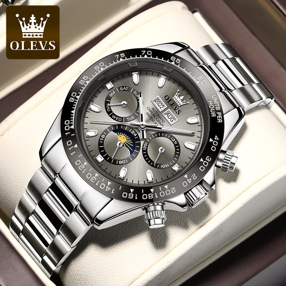 Cartier Watch Tank - Olevs 6654 relógio masculino de luxo