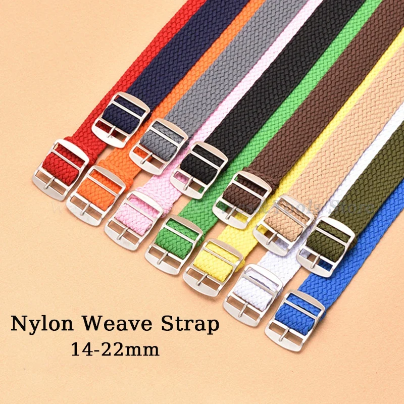 Perlon Strap Woven - Pulseira de relógio de tecido de