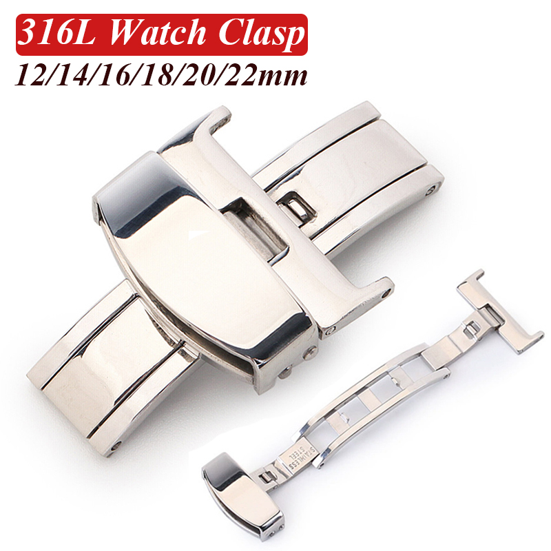 Pulseira de relógio com fivela - Butterfly Clasp Deployant avaliação e preço