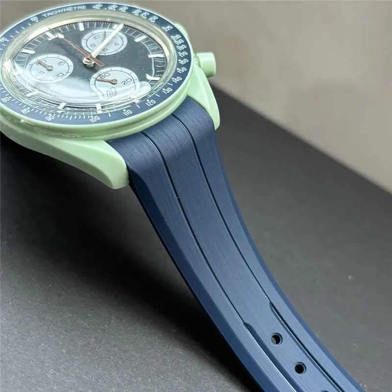 Pulseira de borracha de 20mm p - Omega Watch Speedmaster avaliação e preço
