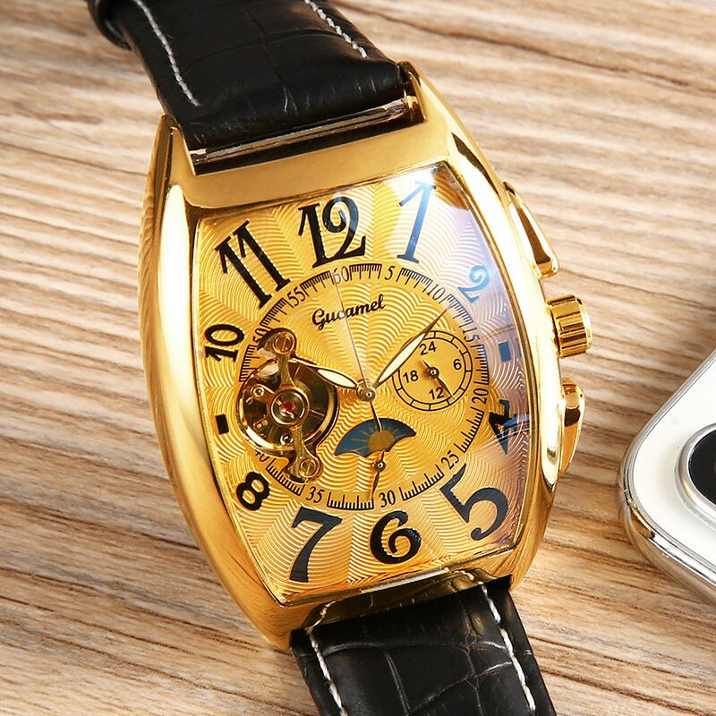 Estrela masculina manhã tourbi - Cartier Watch Tank avaliação e preço