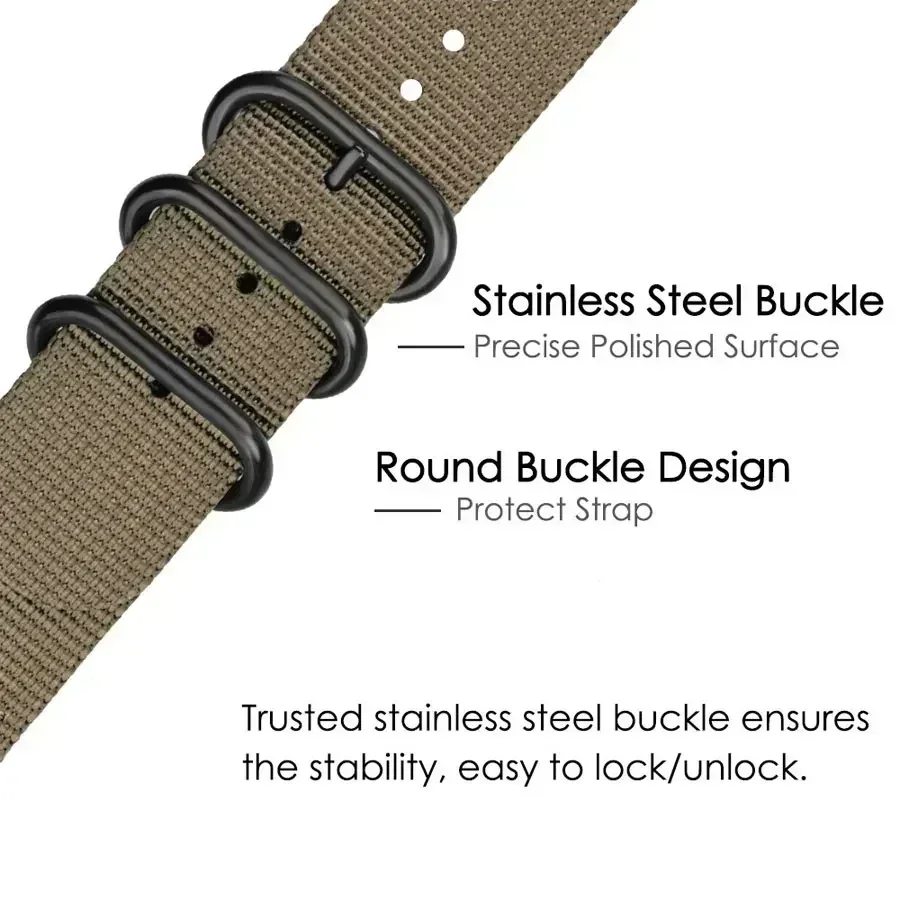 Correia de nylon de lona para  - Canvas Strap Watch avaliação e preço