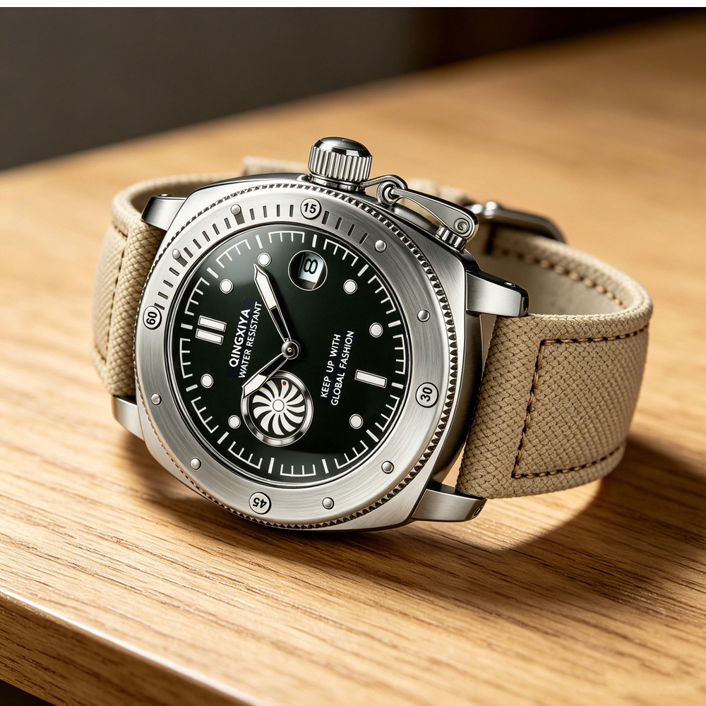 Relógios de Quartzo com Pulsei - Canvas Strap Watch avaliação e preço