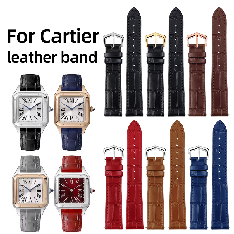 Pulseira de couro genuíno de 1 - Cartier Watch Tank avaliação e preço