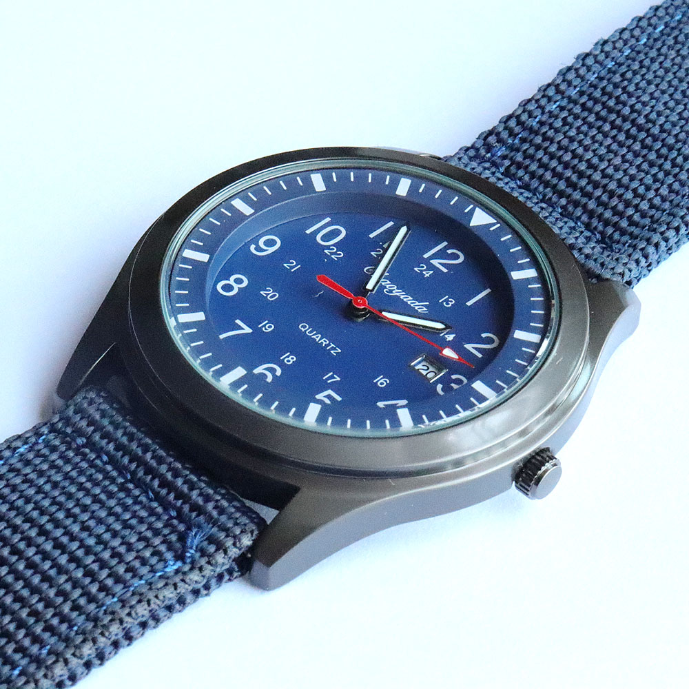 Relógio de Quartzo Masculino d - Canvas Strap Watch avaliação e preço