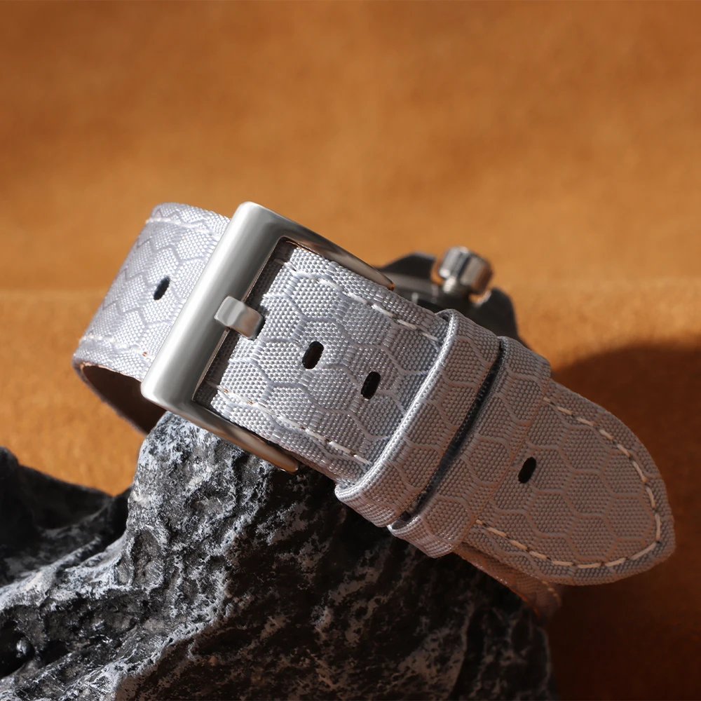 20mm 22mm suave genuíno náilon - Perlon Strap Woven avaliação e preço