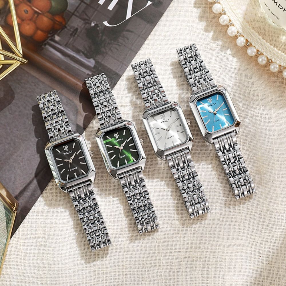 Relógios de quartzo de aço ino - Canvas Strap Watch avaliação e preço