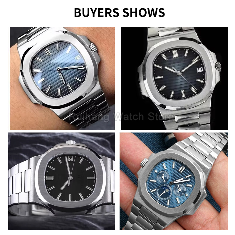 Pulseira de relógio de aço ino - Patek Philippe Watch Nautilus avaliação e preço