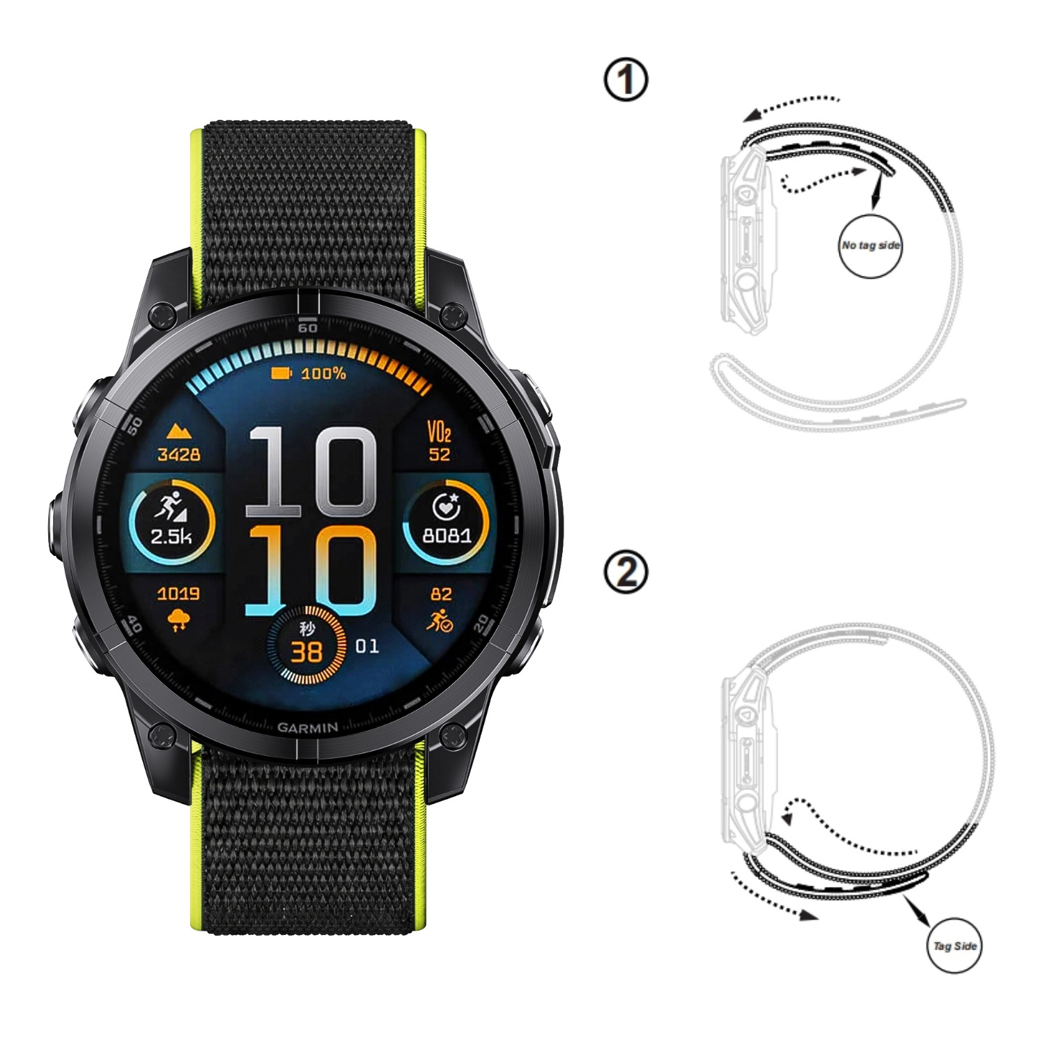 Pulseira de Relógio Ultra Leve - Sport Loop Velcro avaliação e preço