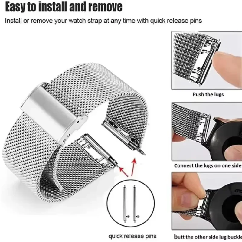 Pulseira Magnética Milanesa de - Milanese Loop Magnetic avaliação e preço