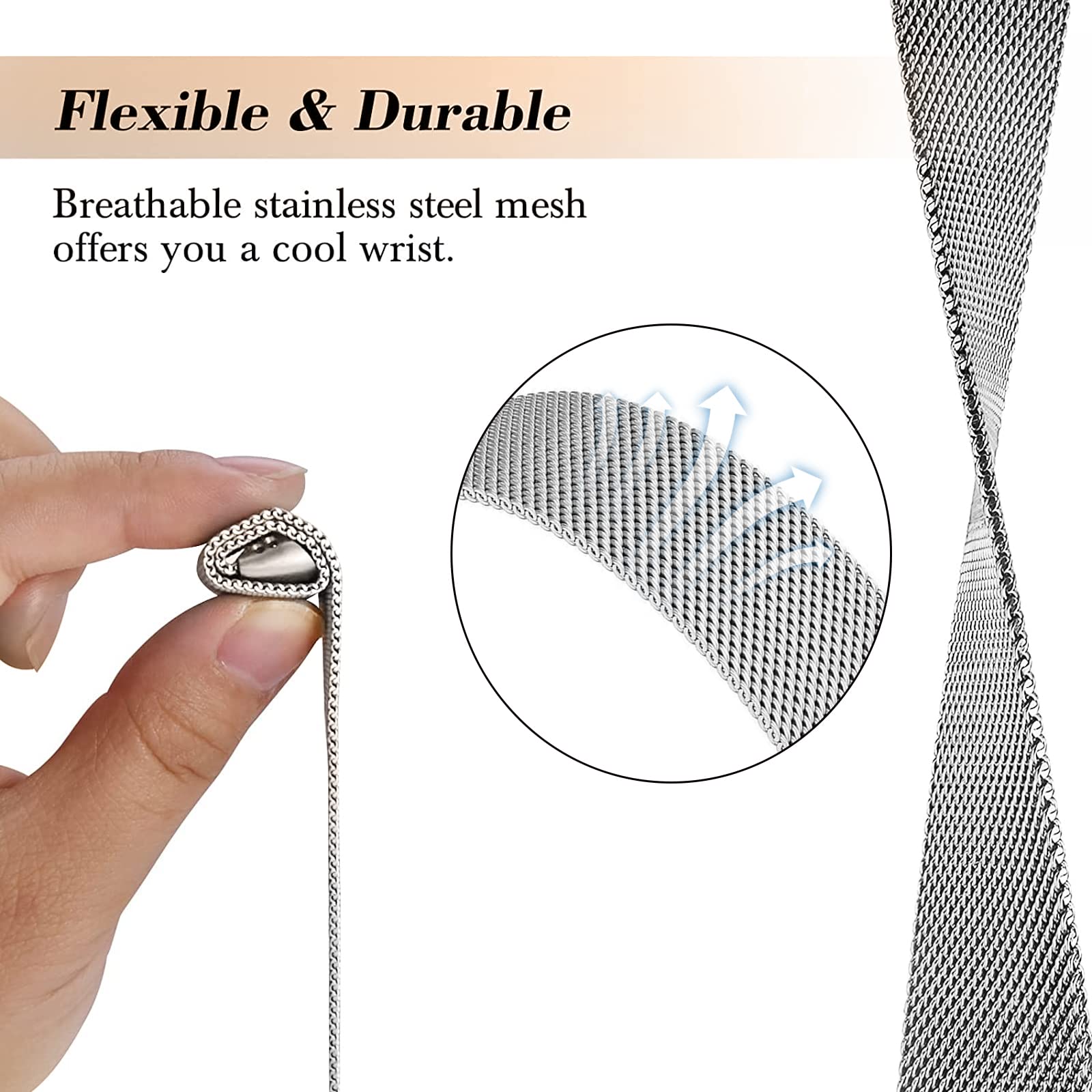 Pulseira de substituição Milan - Milanese Loop Magnetic avaliação e preço