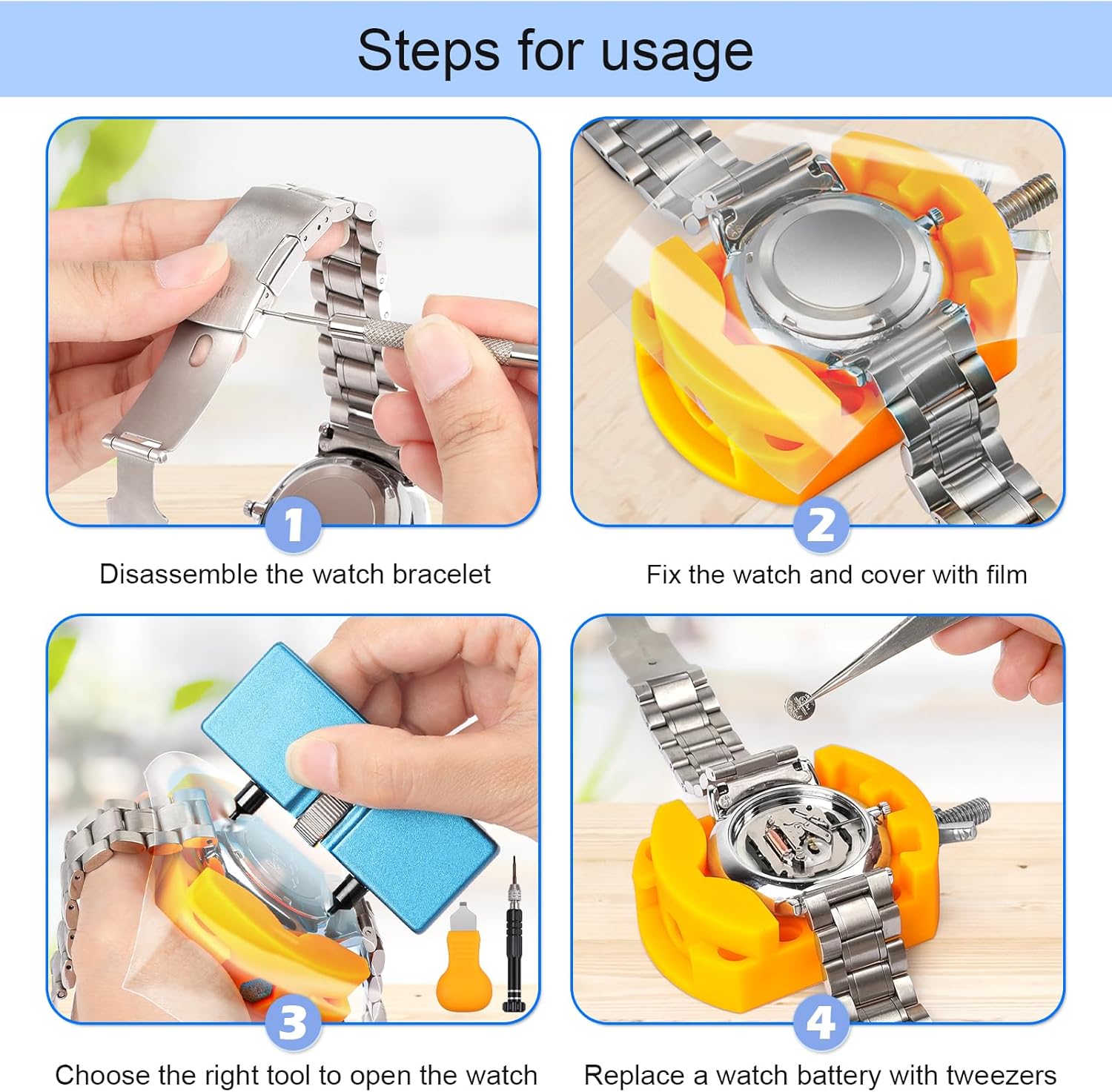 Assista Kit Substituição da Ba - Spring Bar Tool Set avaliação e preço