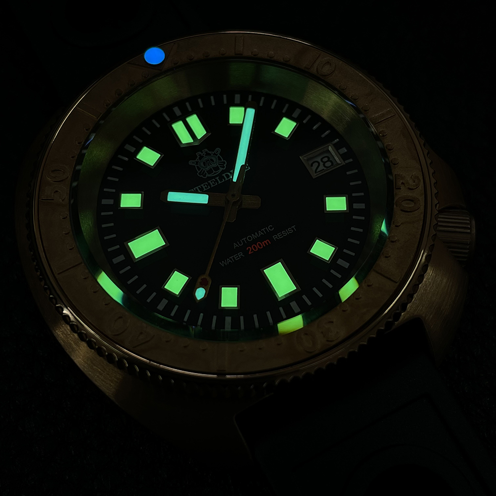 STEELDIVE Men Bronze Dive Watc - Seiko Watch Prospex avaliação e preço