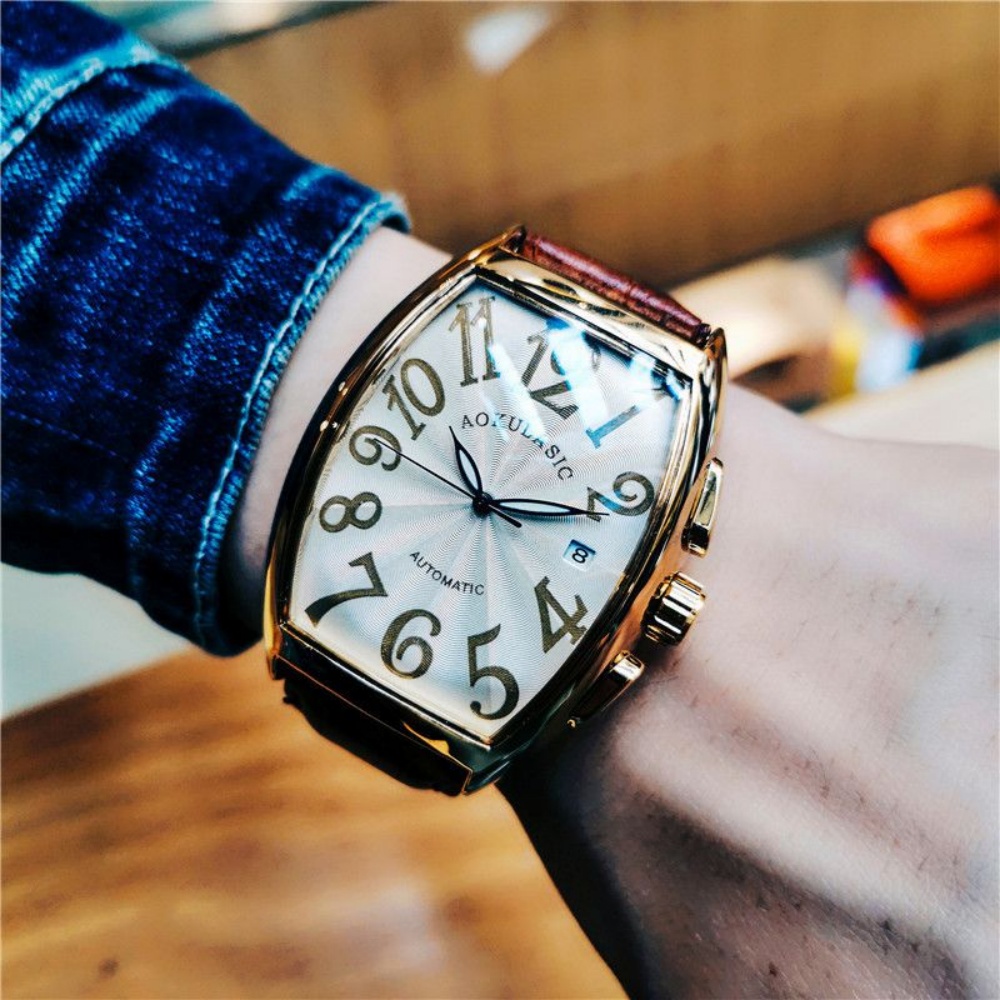 Relógio Mecânico Luxuoso Mascu - Cartier Watch Tank avaliação e preço