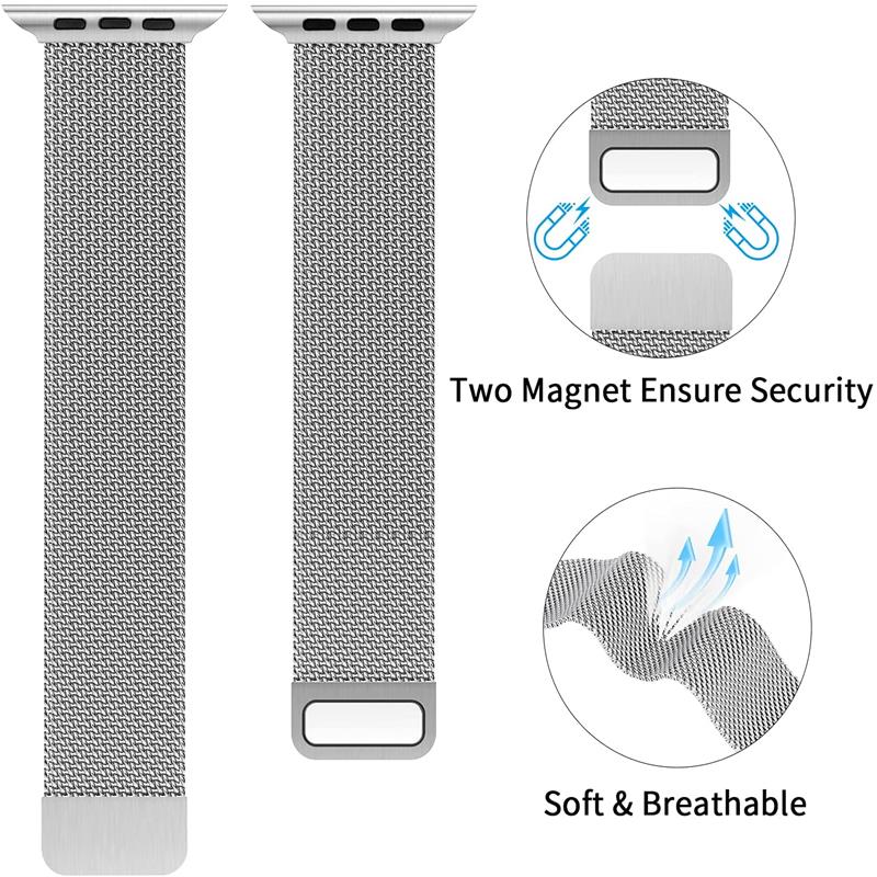 Laço milanês para apple watch  - Milanese Loop Magnetic avaliação e preço