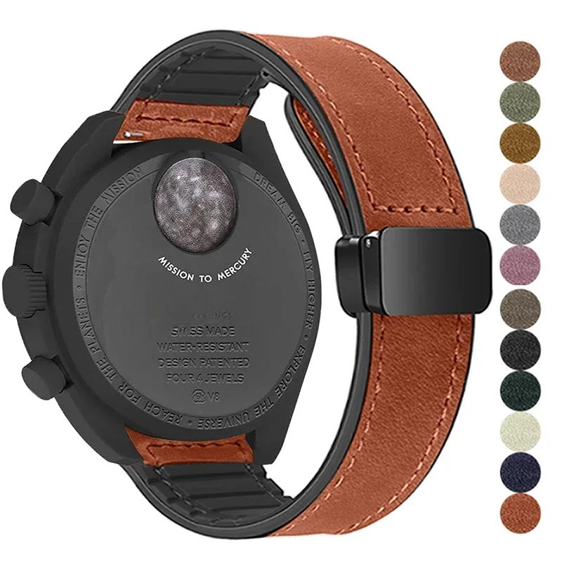 Pulseira de relógio de couro d - Omega Watch Constellation avaliação e preço
